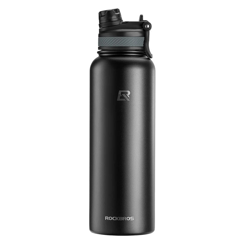 ROCKBROS Insulated Cycling Water Bottle – 18oz to 40oz Vacuum Flask