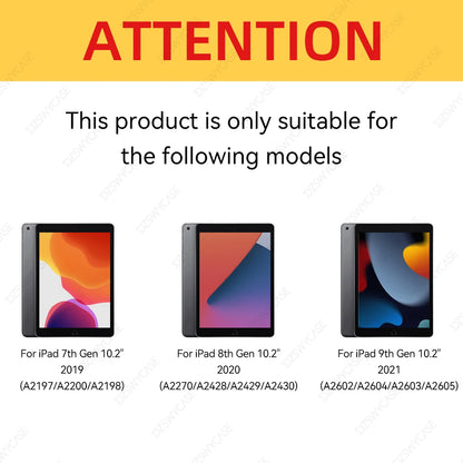 iPad 10.2 Case with Pencil Holder – 7th 8th 9th Generation Smart Cover