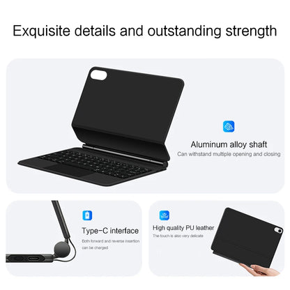 iPad Magic Keyboard Case with Touchpad – Backlit, Fits Pro, Air, 10th Gen & More