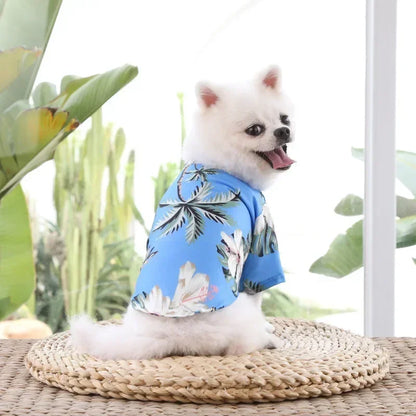 Hawaiian Dog Shirt – Tropical Beach Shirt for Small & Medium Dogs