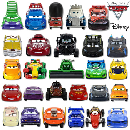Disney Pixar Cars 4 Lightning McQueen Fillmore 1:55 Die Cast Toy Car