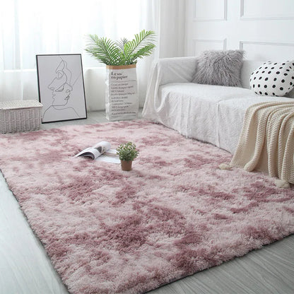 Fluffy Shaggy Area Rug – Soft Non-Slip Carpet for Living Room & Bedroom