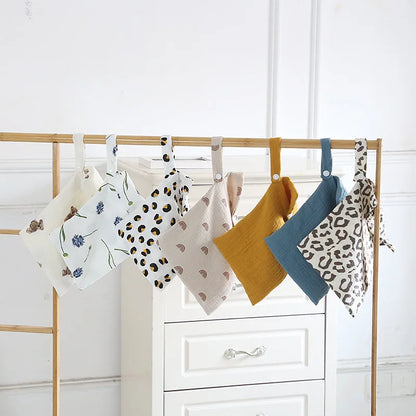 Organic Cotton Diaper Pouch – Double Layer Muslin Wet Bag