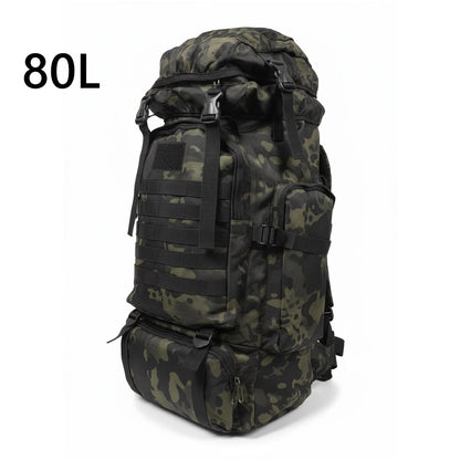 Large Tactical Hiking Backpack – 80L/100L Military Molle Bag for Camping & Travel