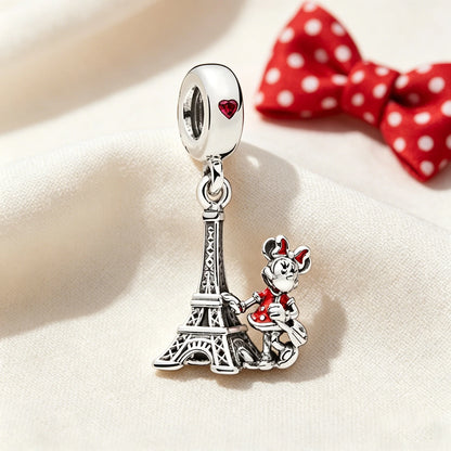 Disney Character Charm Bead – Fits Snake Chain Bracelet & Necklace