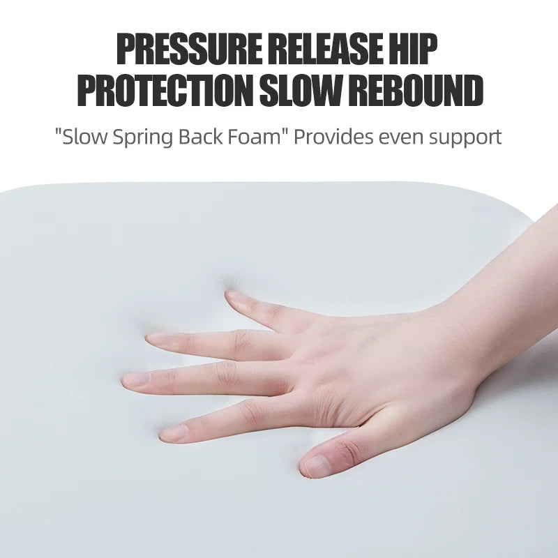 Memory Foam Seat Cushion – Ergonomic Support for Office & Students