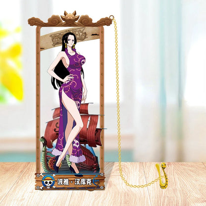 One Piece Cartoon Character Metal Bookmark