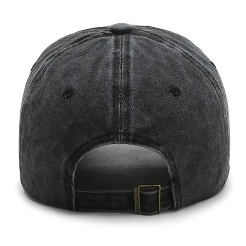 Streetwear Baseball Cap – Unisex Solid Color Cotton Hat