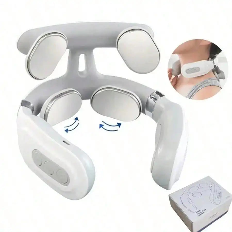 Smart Neck & Shoulder Massager – USB Rechargeable Portable