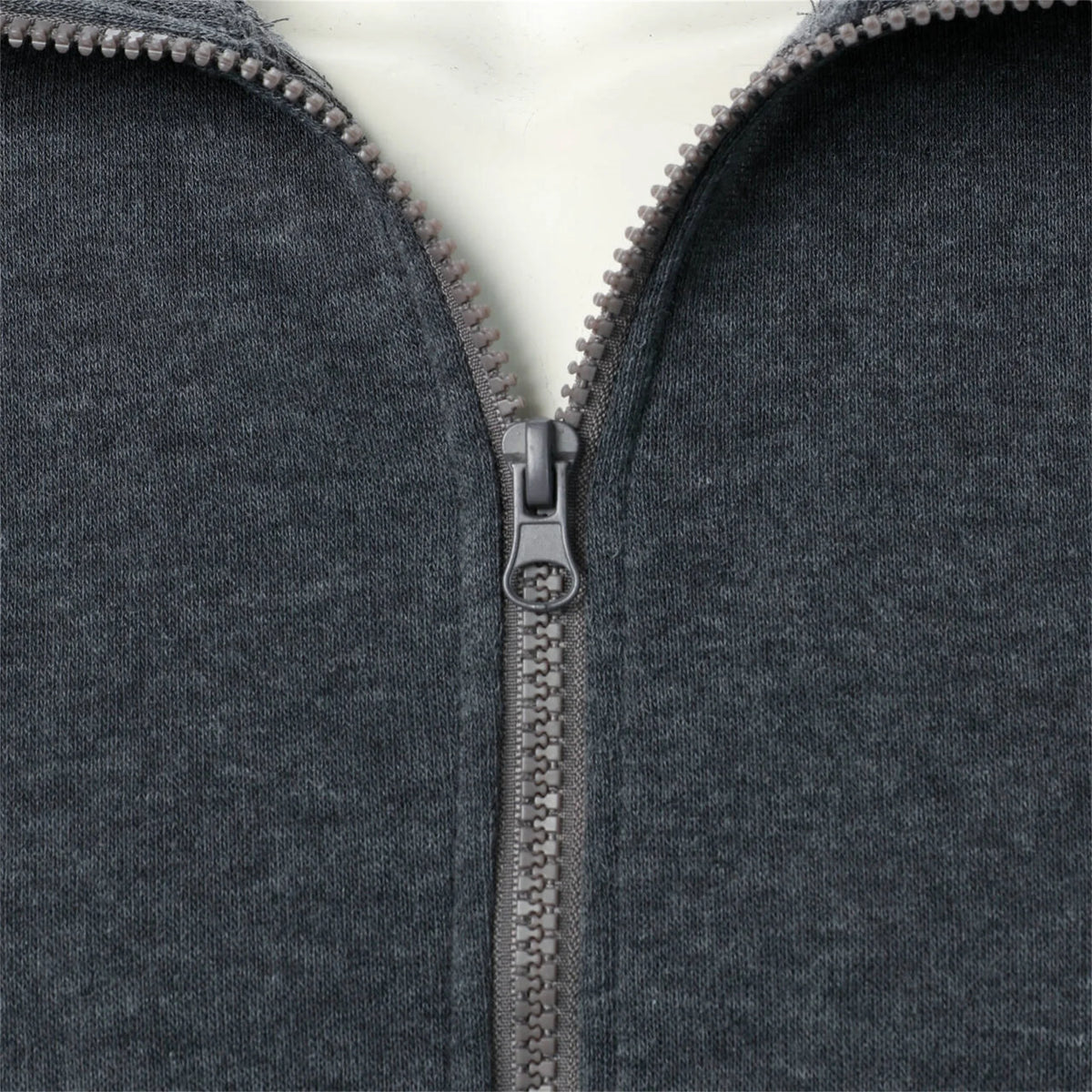 Men's Zip-Up Stand Collar Jacket – Casual Sports Solid Color Coat
