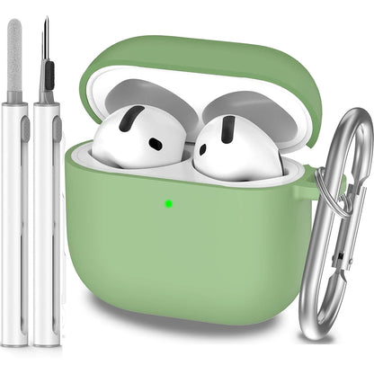 AirPods 4 Case – Military Grade Soft Silicone Shock-Absorbing Cover