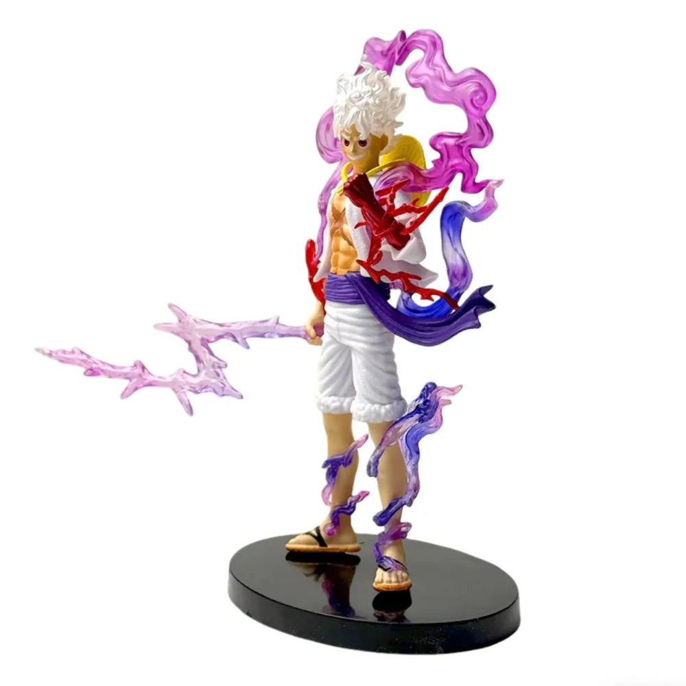 21CM One Piece Luffy Gear 5 Sun God Nika Action Figure