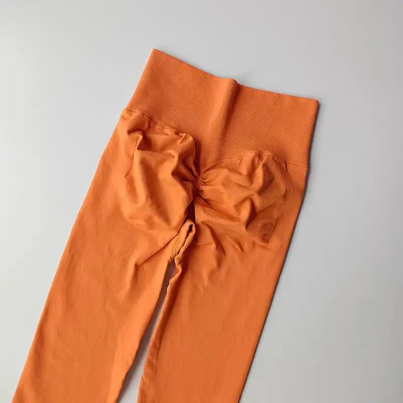 Seamless High Waist Yoga Leggings Women – Scrunch Butt Push Up Gym Pants