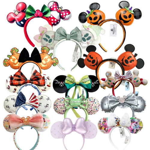 Mickey Mouse Ear Headband – Bow Costume Cosplay Party Accessory