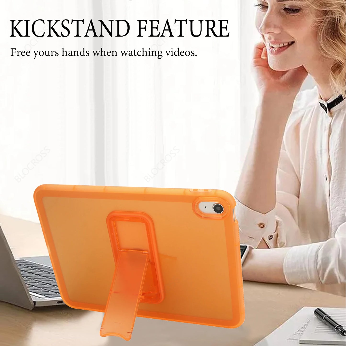 iPad Stand Case with Kickstand – Fits All Major Models
