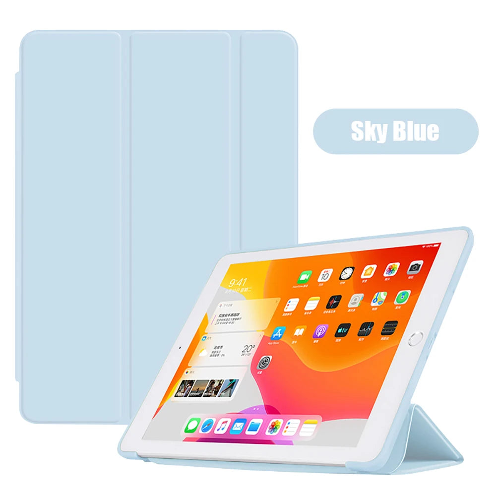 Magnetic iPad Case – Smart Tri-Fold Cover for All Models