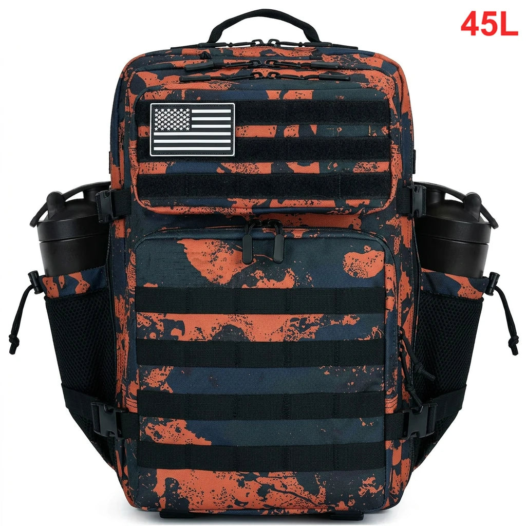 45L Tactical Backpack – Military Waterproof Hiking & Gym Bag