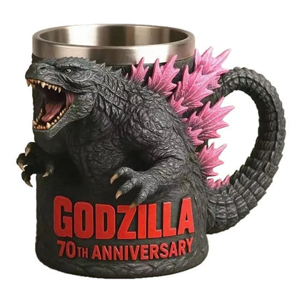 Godzilla 3D Mug – 70th Anniversary Collectible Water Cup