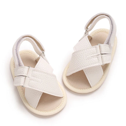 Baby Non-Slip Sandals – Soft Sole First Walker Crib Shoes