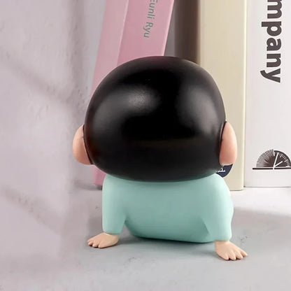 Crayon Shin Chan Anime Figure Desktop Phone Holder