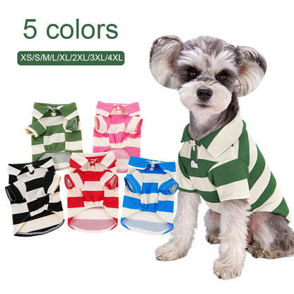 Dog Polo Shirt – Summer T-Shirt for Small & Large Dogs