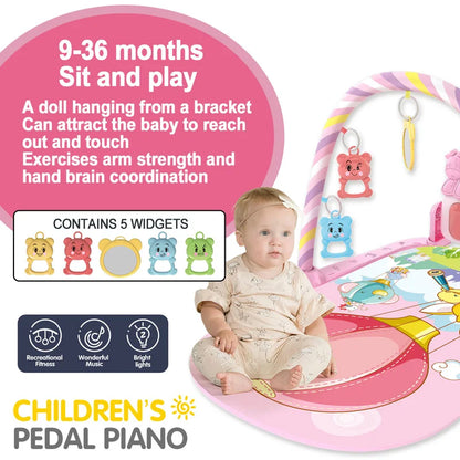 Baby Piano Fitness Play Gym Activity Mat