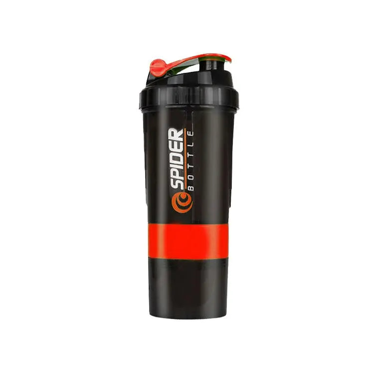 3 Layer Protein Shaker Bottle with Powder Storage