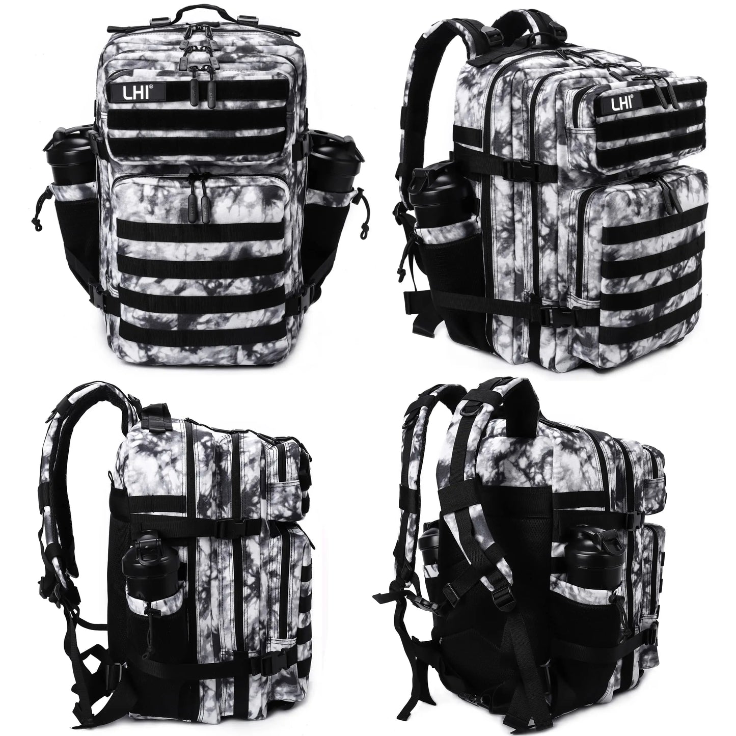 45L Tactical Backpack – Large Military Rucksack for Hiking & Gym