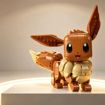 Cute Fox Magic Pet 3D Building Block Set