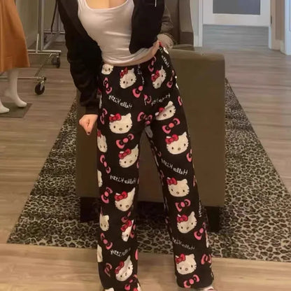 Women's Hello Kitty Flannel Pajama Pants