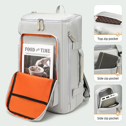 Large Capacity Gym & Travel Backpack – Wet Dry Separation Sports Bag