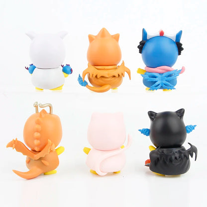 6 Piece Pokémon Pikachu Charizard and Mew Figure Set