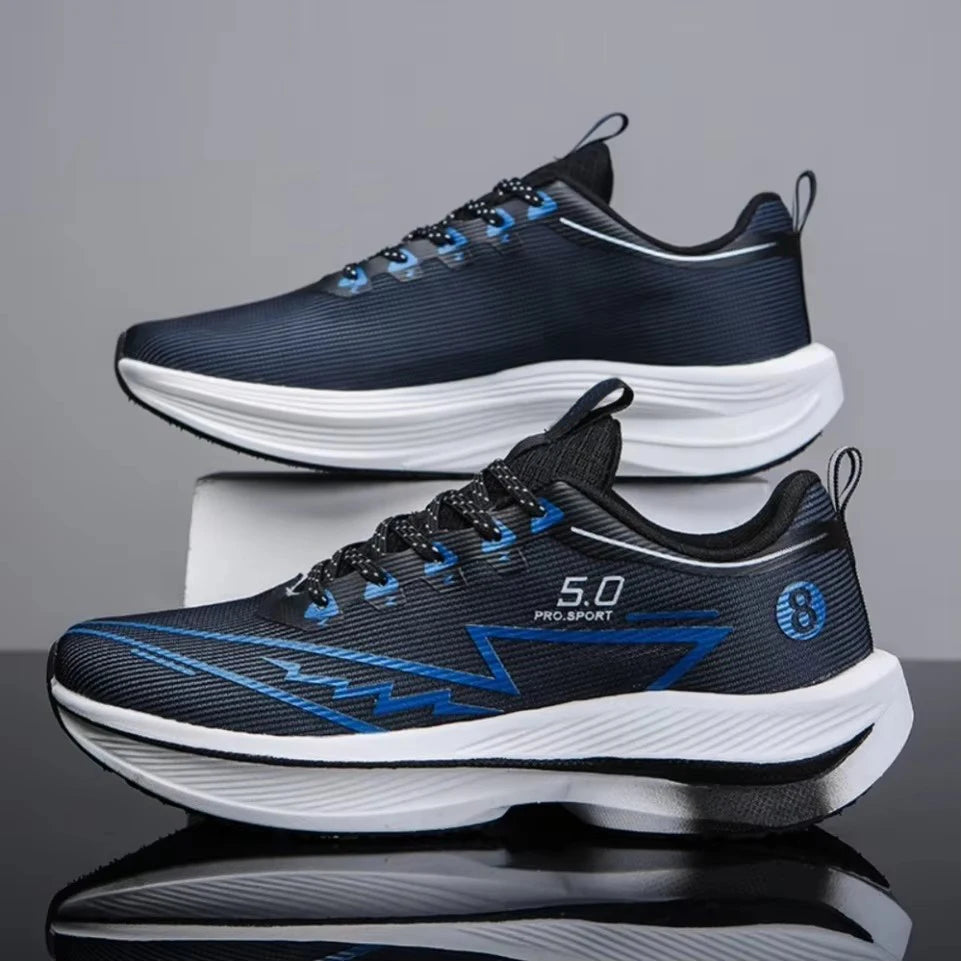 Carbon Plate Running Shoes – Soft Cushion Unisex Sneakers