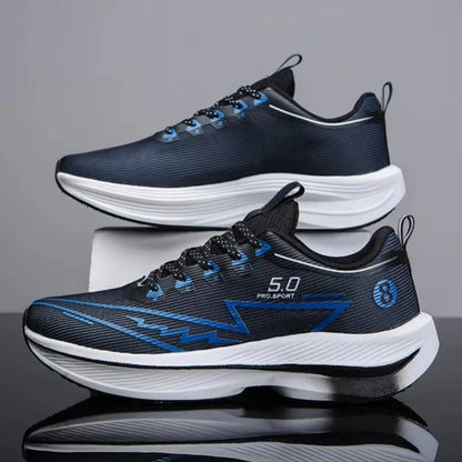 Carbon Plate Running Shoes – Soft Cushion Unisex Sneakers