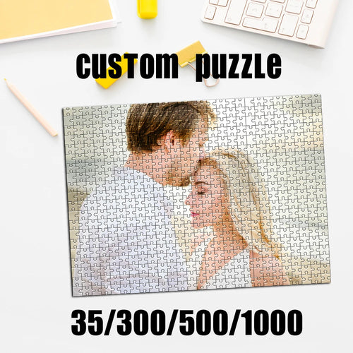 Custom Photo Puzzle – Personalized Cardboard Jigsaw, 35 to 1000 Pieces