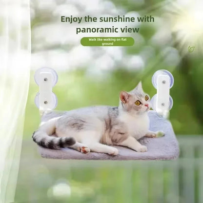 Cat Window Hammock – Suction Cup Hanging Bed, Removable & Washable