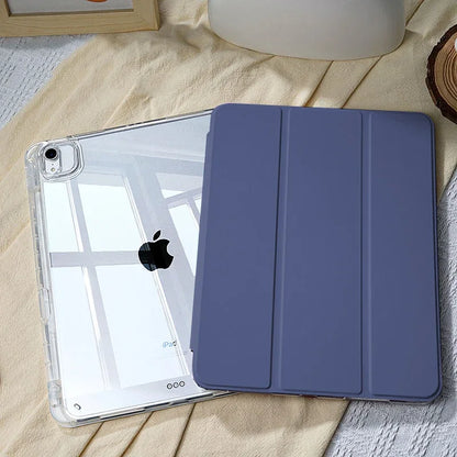iPad Case with Pencil Holder – Smart Folio Cover