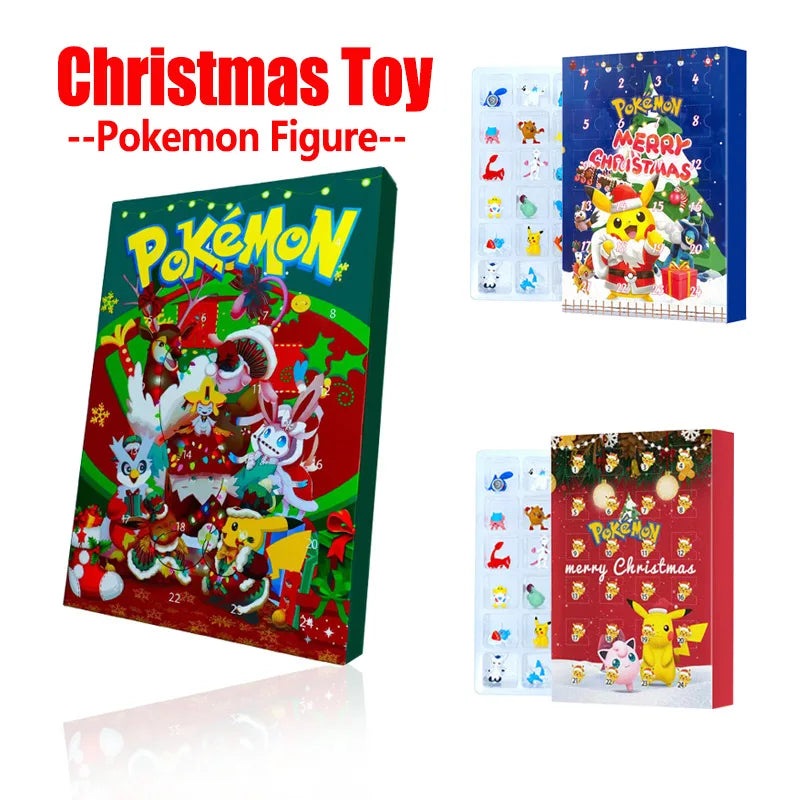 Pokémon Pikachu Bulbasaur Mini Figure Advent Calendar