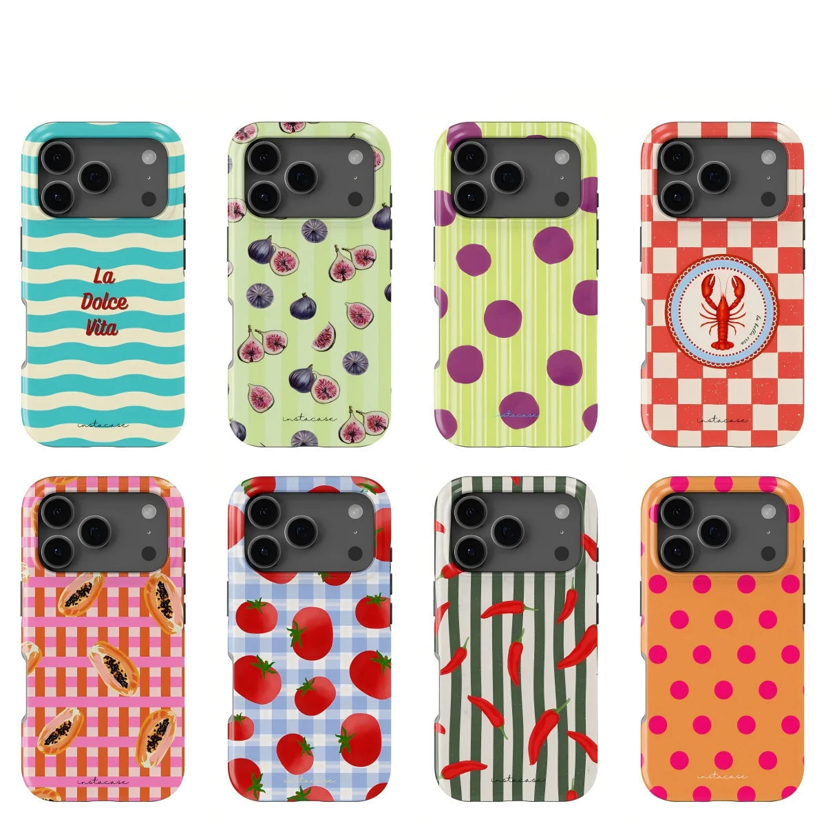 Lobster Chili Design iPhone Case