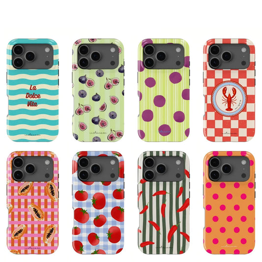 Lobster Chili Design iPhone Case