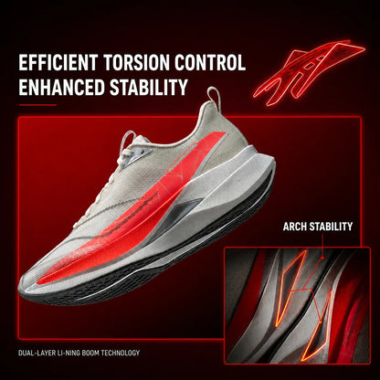 Li-Ning Red Hare 9 Pro Men's Racing Running Shoes with Boom Cushion