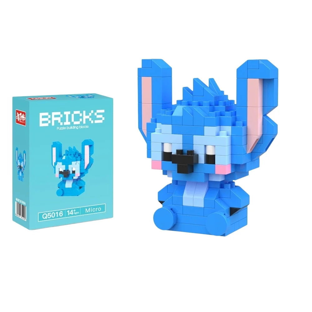 Cartoon Character Mini Building Blocks Set – DIY Brick Figures