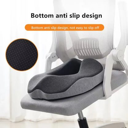 Coccyx Seat Cushion – Orthopedic Chair Pad for Sciatica & Back Pain Relief