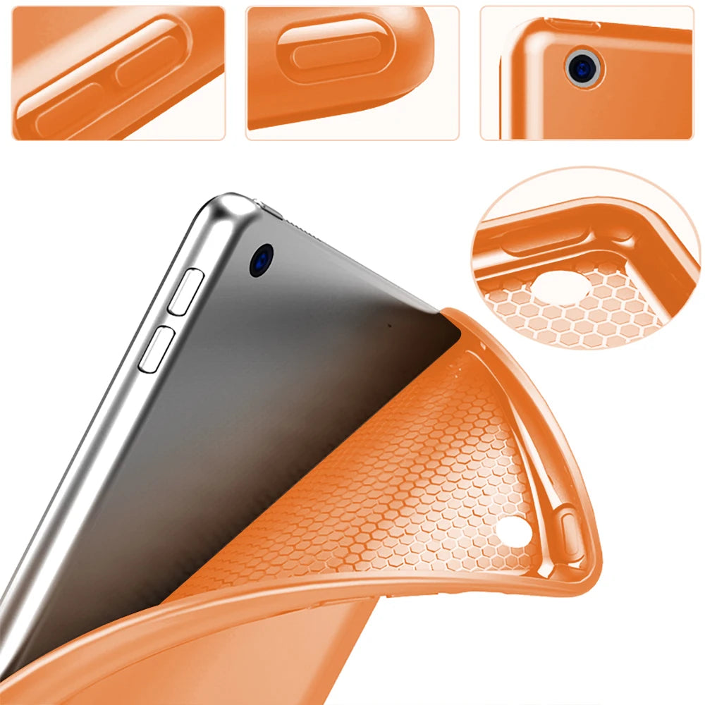 Magnetic iPad Case – Smart Tri-Fold Cover for All Models