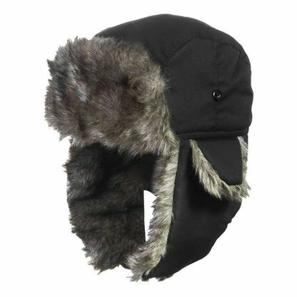 Winter Trapper Hat – Faux Fur Ushanka for Men & Women