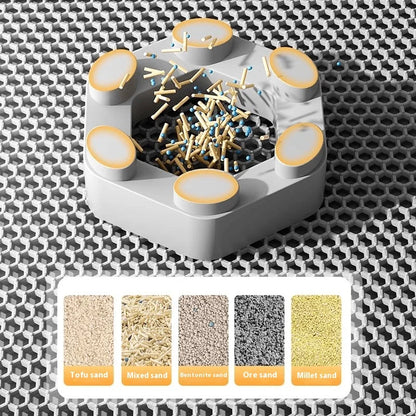 Cat Litter Mat Double Layer Waterproof & Non-Slip EVA Pad