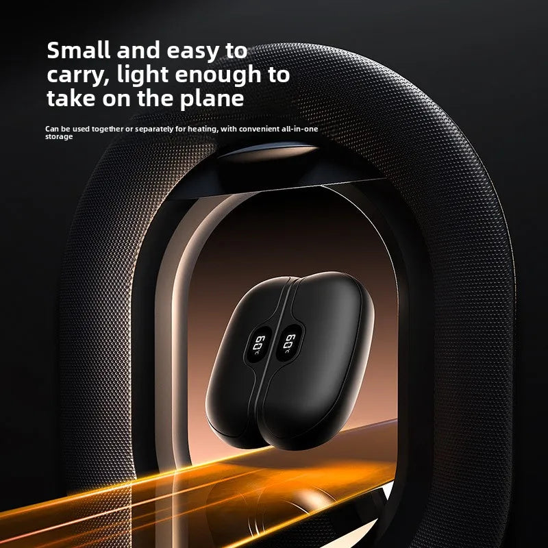Magnetic Hand Warmer USB Rechargeable 4000mAh with LED Display