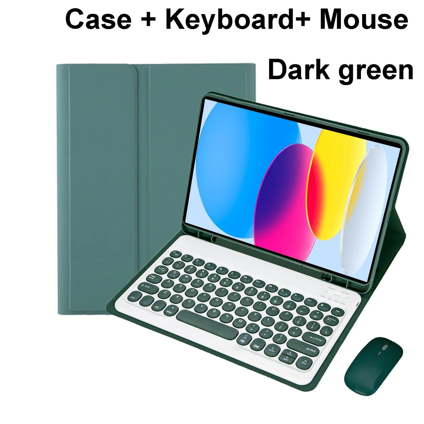 iPad Bluetooth Keyboard Case with Touchpad – 11th Gen, A16, Multi-Language