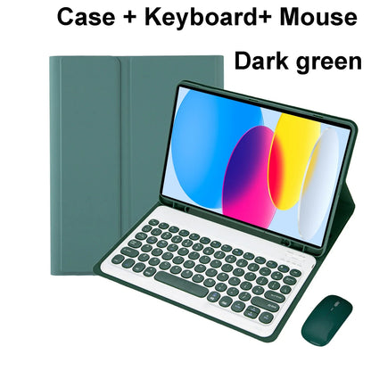 iPad Bluetooth Keyboard Case with Touchpad – 11th Gen, A16, Multi-Language