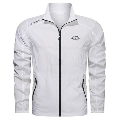 Men's UPF 100+ UV Protection Windbreaker Jacket – Ultra-Light